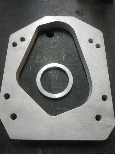 Getrag BMW 262 transmission adapter plate to Redblock M46 M47 bellhous ...